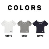 Dot Puff T-Shirt (Grey)