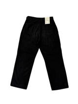 Fleece-Lined Single Pleat Wide Cotton Pants - Sizes XS, S, M, L
