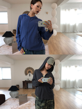 デイリー ライト フード ジップアップ
