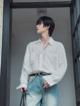 アダーモヘアクロップシャツ