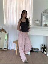 SIDE SHIRRING BUTTON SLEEVELESS (3C)