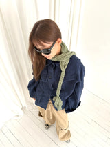 Pigtail scarf (2c)