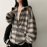 Foret Fresh Overfit Unitara Hooded Zip-Up