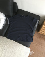 Turnback Cropped Roll-up Short Sleeve T