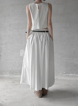 Cloud Nylon Crop Blouse
