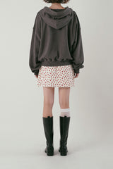 Essential logo hoodie_charcoal