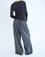 Button underwear sweatpants