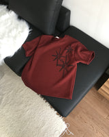 Bloom Crop Short Sleeve Knit