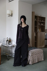 Western Stud Cotton Pants