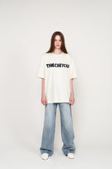 THEOHYOU オーバーフィットTシャツ (BUTTER)