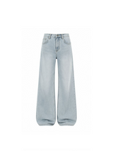HIGH-WAISTED RELAXED WIDE-LEG JEANS (4COLORS!)