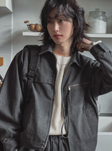 Roei Uネックデッキニット