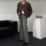 オウンブーツカットデニムパンツ (S ~ L)
