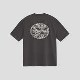 ペイズリー サークル ロゴ Tシャツ