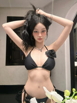  Black rose bikini