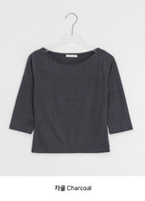 Chiri Boatneck Three Quarter Tee