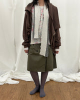 Hazy Button Skirt (2colors)