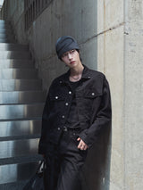 Camper Rivet Crop Cotton Jacket