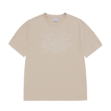 25SS ADLV PLANET SHORT SLEEVE T-SHIRT DARK BEIGE