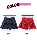 モーニングドットフリルスカートt (2color/inner pants)