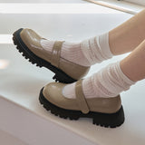 Buddy Velcro Mary Jane Loafer_L2314 (6Colors)