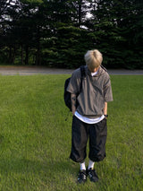 Future Nylon String Short Sleeve Anorak 3C