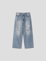 Delta Washed Damage Denim