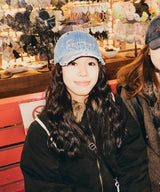 MESSAGE STRAPBACK DAMAGE -MID BLUE-