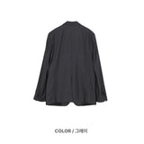 Striped Single Jacket 2COLOR