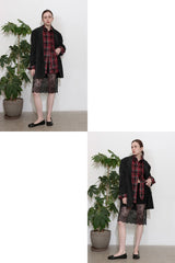 TRENCH BELT JACKET_NAVY