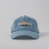 SUNSHINE WASHED DENIM BALL CAP / BLUE