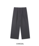 Keito Two-Tuck Wide Slacks