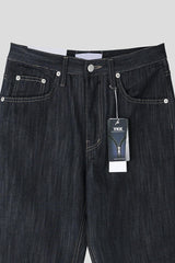 ASCLO Non Fade Slab Flare Denim Pants (2color)
