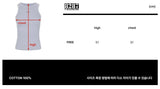8287 ロゴヴィンテージスリーブレスTシャツ (ダスティブルー)