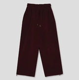 [Mink Brushed] Trust velvet corduroy crop hood pants SET