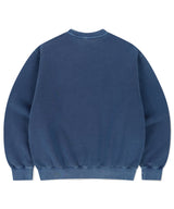 GRUNGE SLOGAN PIGMENT SWEATSHIRT