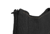 Laugh Pleats Denim Mini Skirt Pants