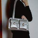 TwinLock Bag Silver