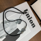 Clear Ball Antique Layered Necklace