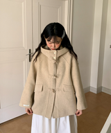 ダッフルハーフレングスハンドメイドコートジャケット