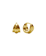 [925 silver] Deux.silver.201 / mini cote earring (gold)