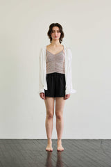 LUMINOUS OVERSIZED SHIRT / WHITE