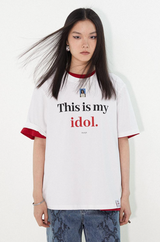 ディスイズマイアイドルズ半袖Tシャツメイドオブソロナクールタッチアイススキン