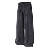 Virelle Washed Graphic Wide Pants