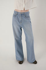 Light washing denim