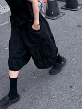  FRILL BERMUDA PANTS