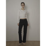 BLACK BOOTCUT JEAN
