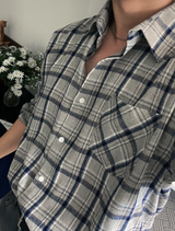  Glife S Daily Overfit Check Long Sleeve Shirt