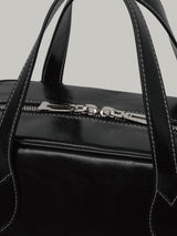 CARRÉ BOWLING BAG_BLACK