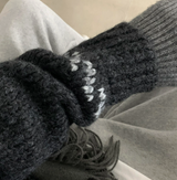デリックスノディヘビーウールニット